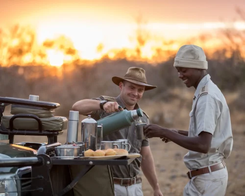 Sundowners on Karongwe